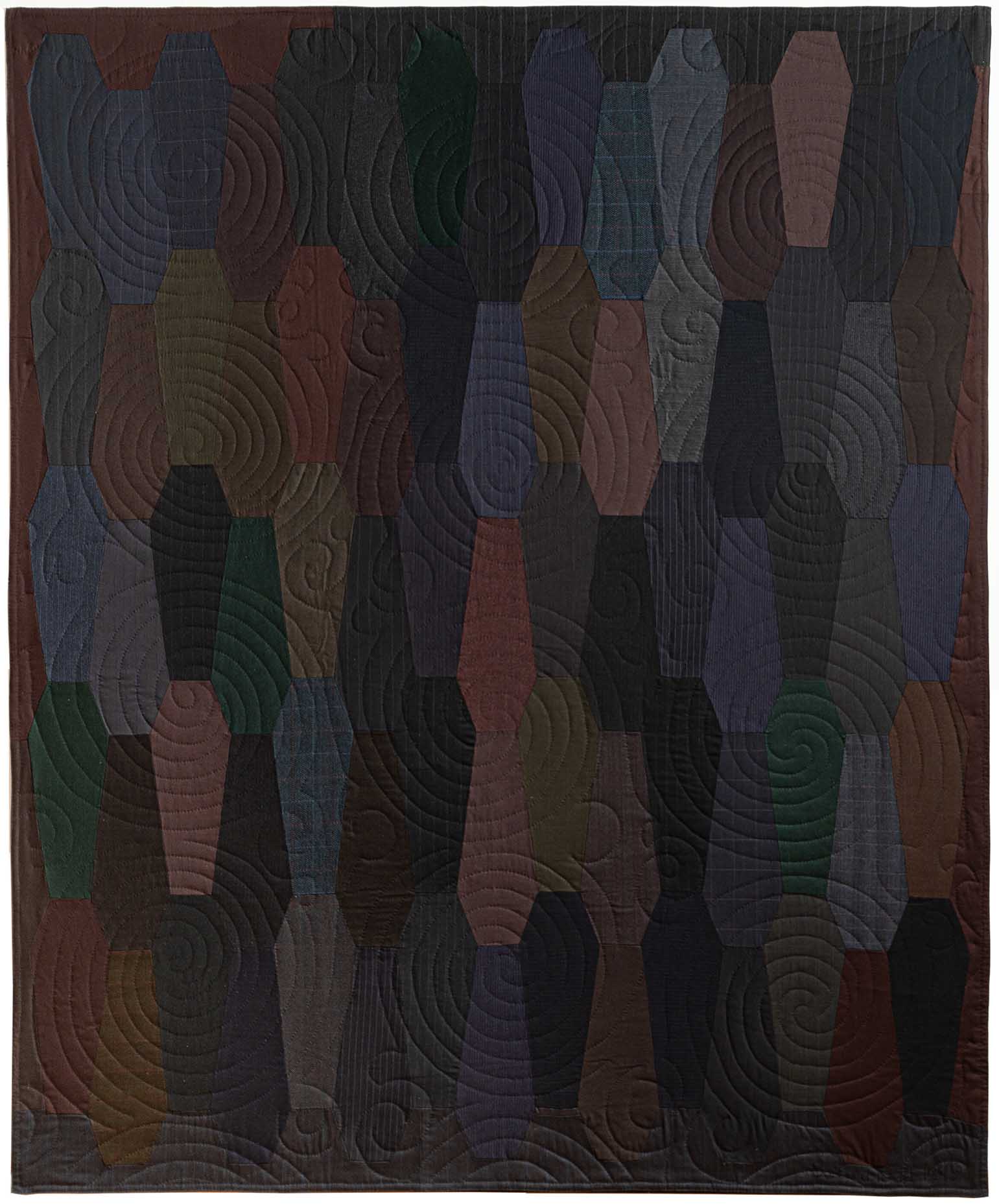 Dark Coffin Quilt, 1993